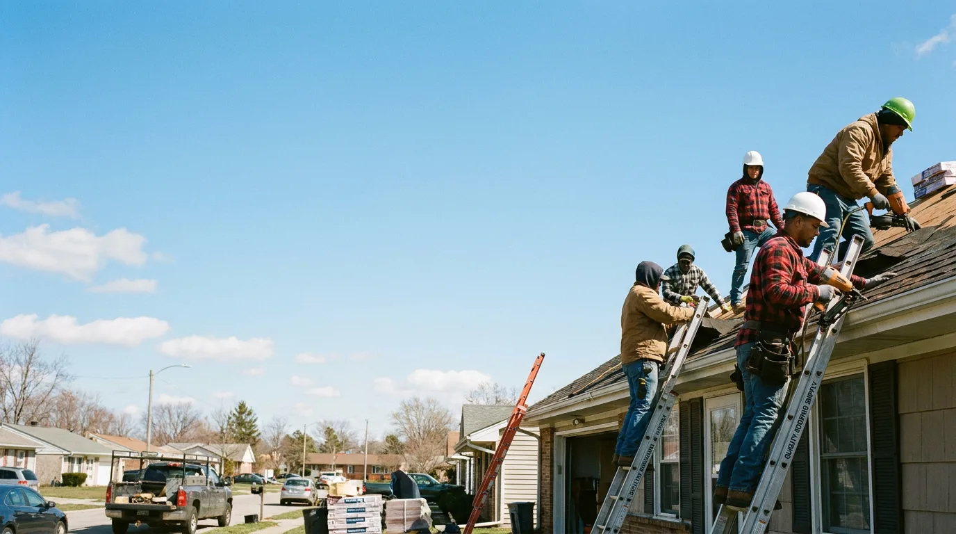 Roofing in East Springfield, OH near me